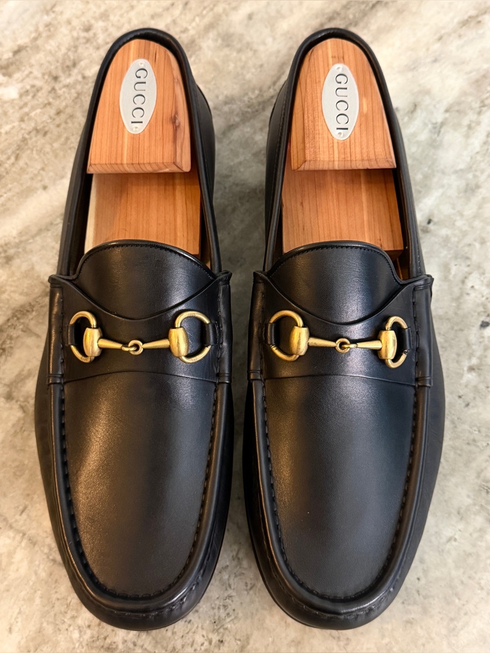 GUCCI 1953 Horsebit Leather Loafer Black Leather 9.5/10 US $1000 Brixton Jordaan